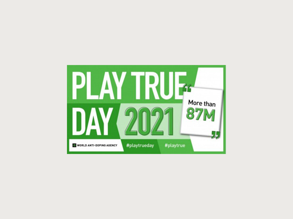 WADA’s 2021 Play True Day Campaign reaches over 87 million people