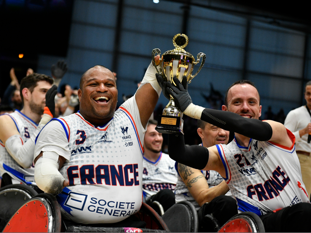 France become team to beat at 2022 Wheelchair Rugby World Championship