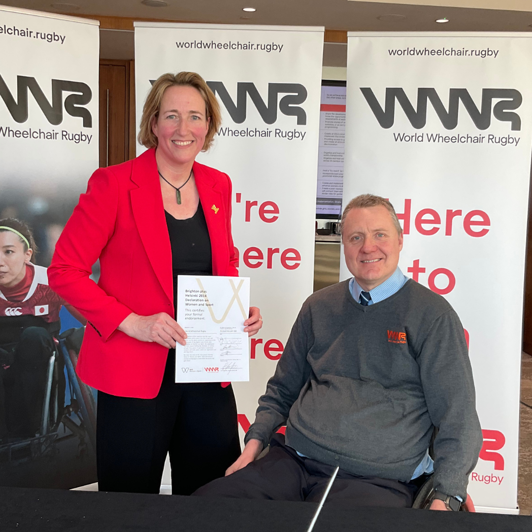 World Wheelchair Rugby Champions Gender Equity with Landmark Declaration & Game-Changing Playbook